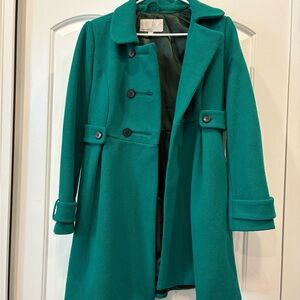 Elegant green Women's Coat